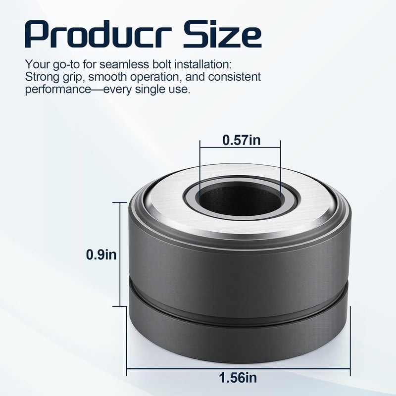 JUSTTOP 22800 Wheel Stud Installer,Wheel Stud Installer Tool,Compatible with Most All Automotive Wheels and Light-Duty Truck Wheel Studs,Wheel Stud Bearings - Image 2